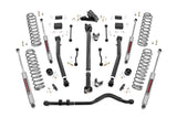 Fits Jeep Wrangler JL 4WD (2018-2023) 3.5" Lift Kit; Adj Lower; FR D/S; 62830