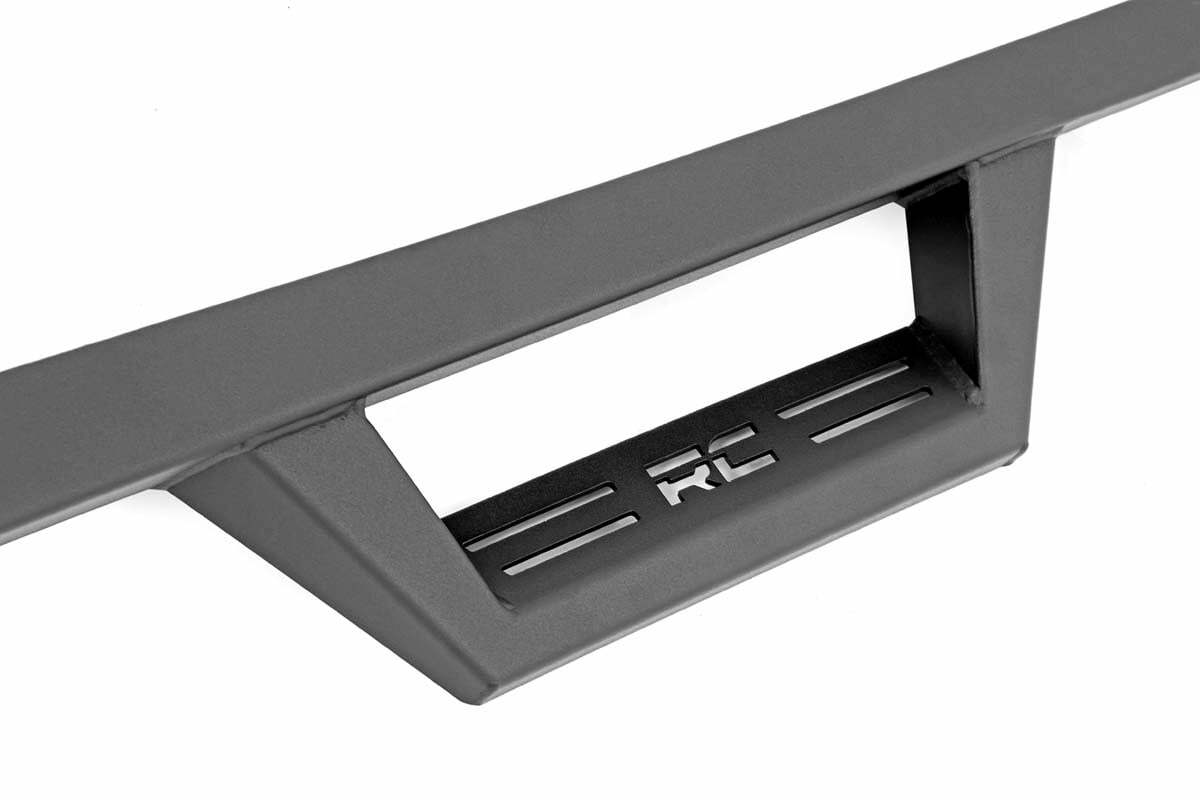 Fits Jeep Wrangler JL 4WD (2018-2024) Contoured Drop Steps; 2 Door; 90761