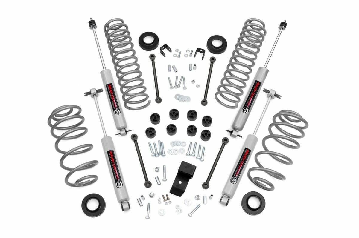 N3 shocks for 1997-2002 Jeep Wrangler TJ by Rough Country