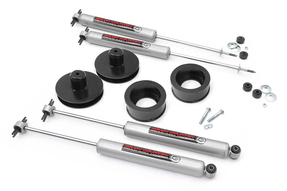 Lift kit for Jeep Wrangler TJ by Rough Country