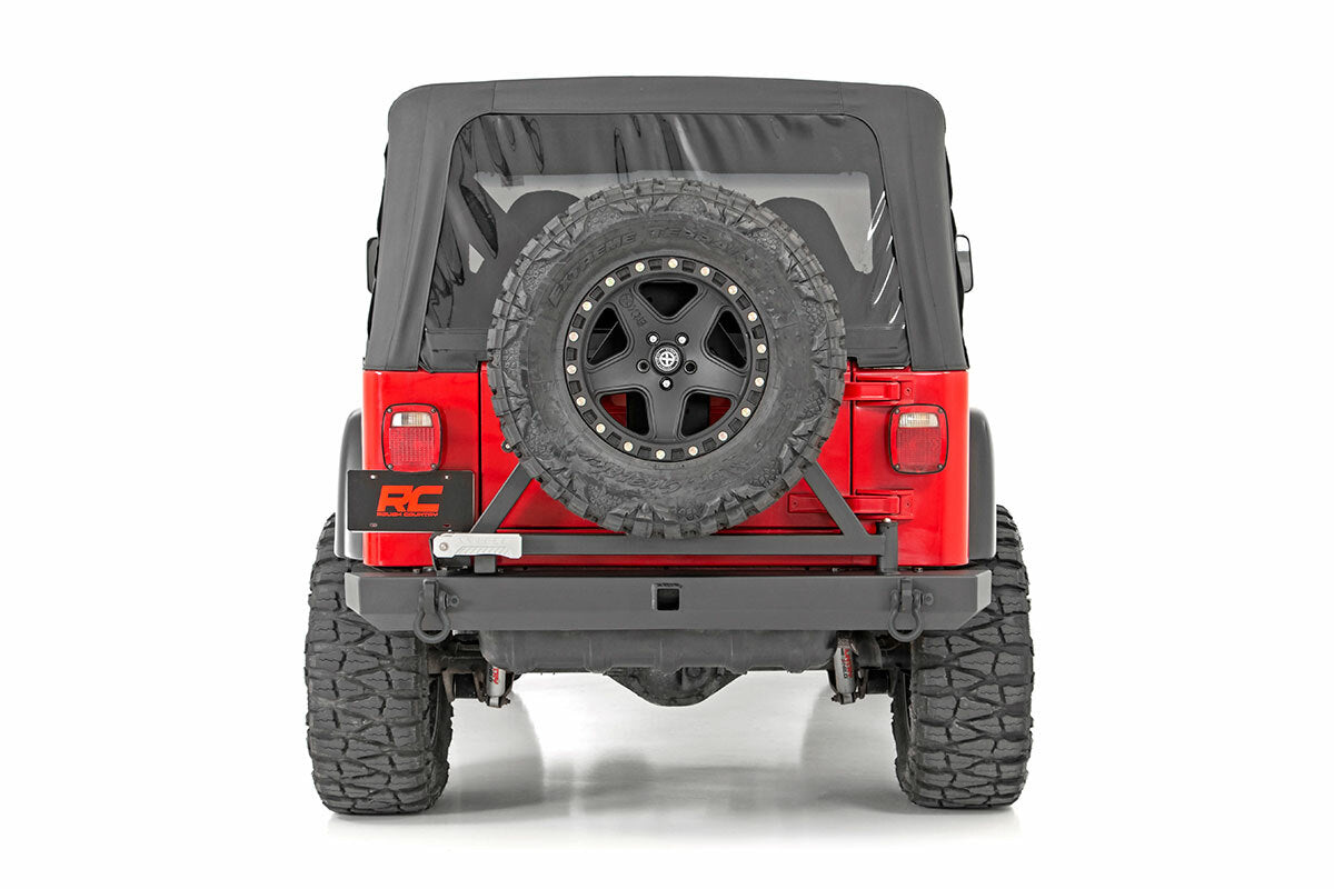 Tire carrier for Jeep Wrangler TJ by Rough Country