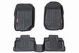 Floor mats for 2007-2013 Jeep Wrangler JK by Rough Country