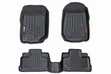Floor mats for 2007-2013 Jeep Wrangler JK by Rough Country