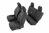 Fits Jeep Wrangler Unlimited 2&4WD (2008-2010) Seat Covers Front and Rear 91002A