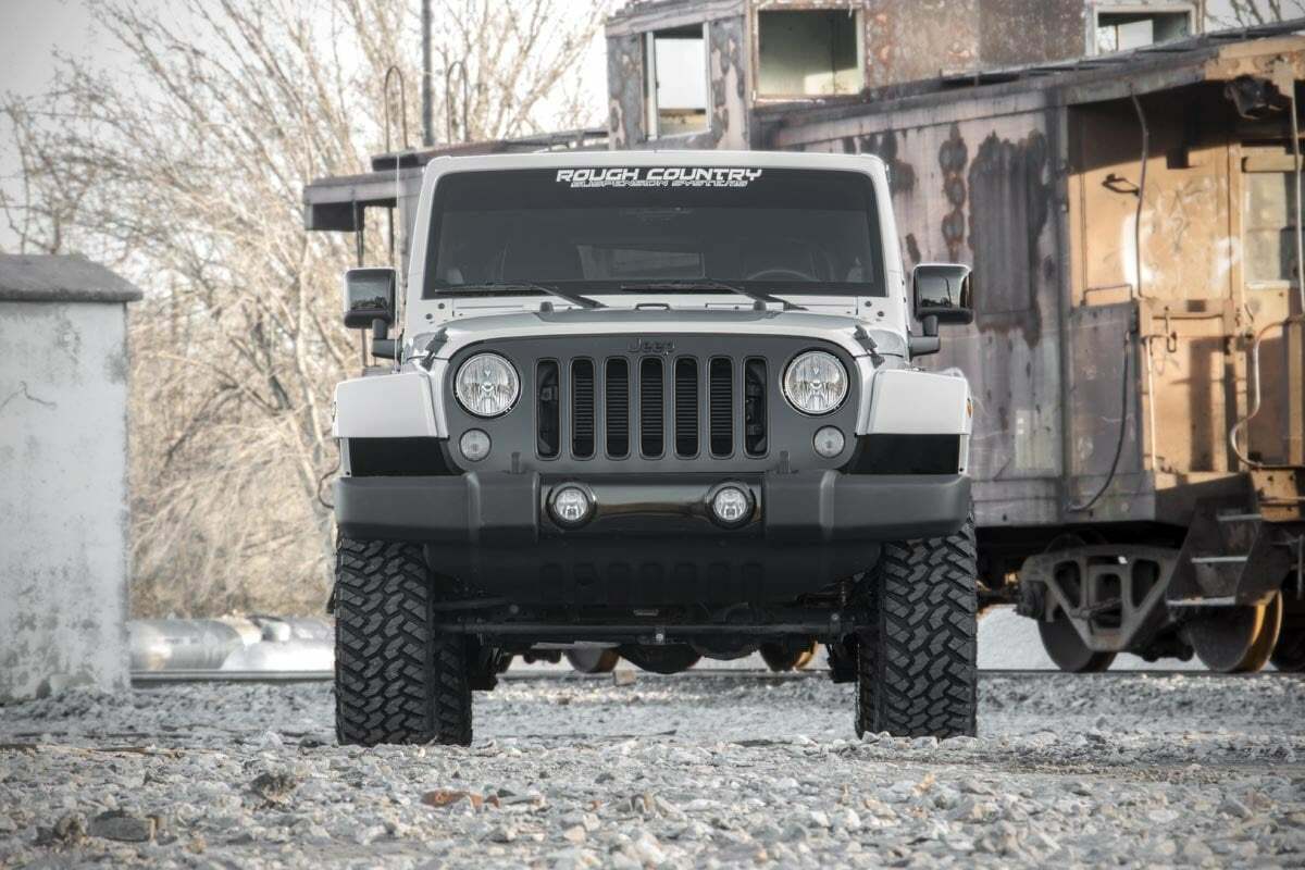 Lift kit for Jeep Wrangler JK by Rough Country