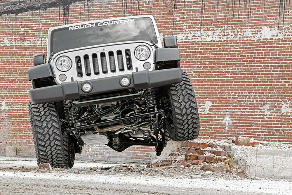 Lift kit for 2007-2018 Jeep Wrangler by Rough Country