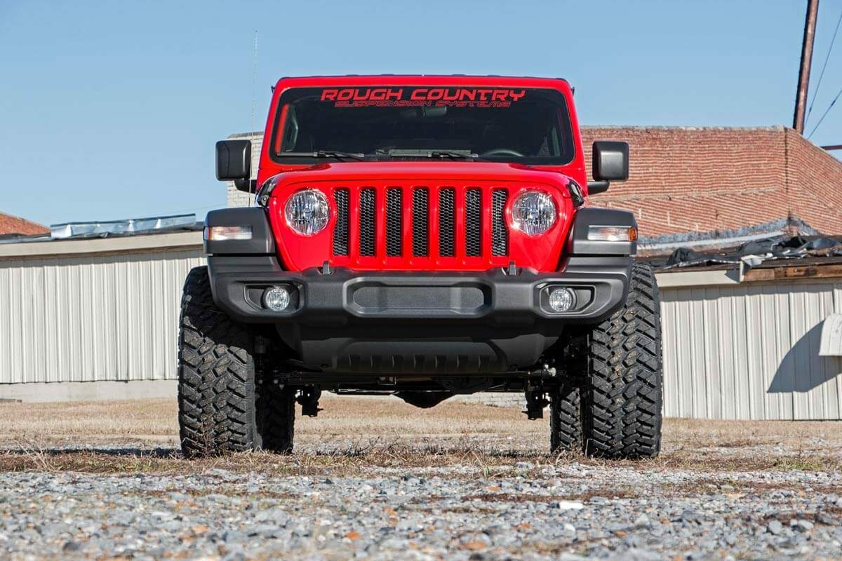 Lift kit for 2018-2023 Jeep Wrangler by Rough Country