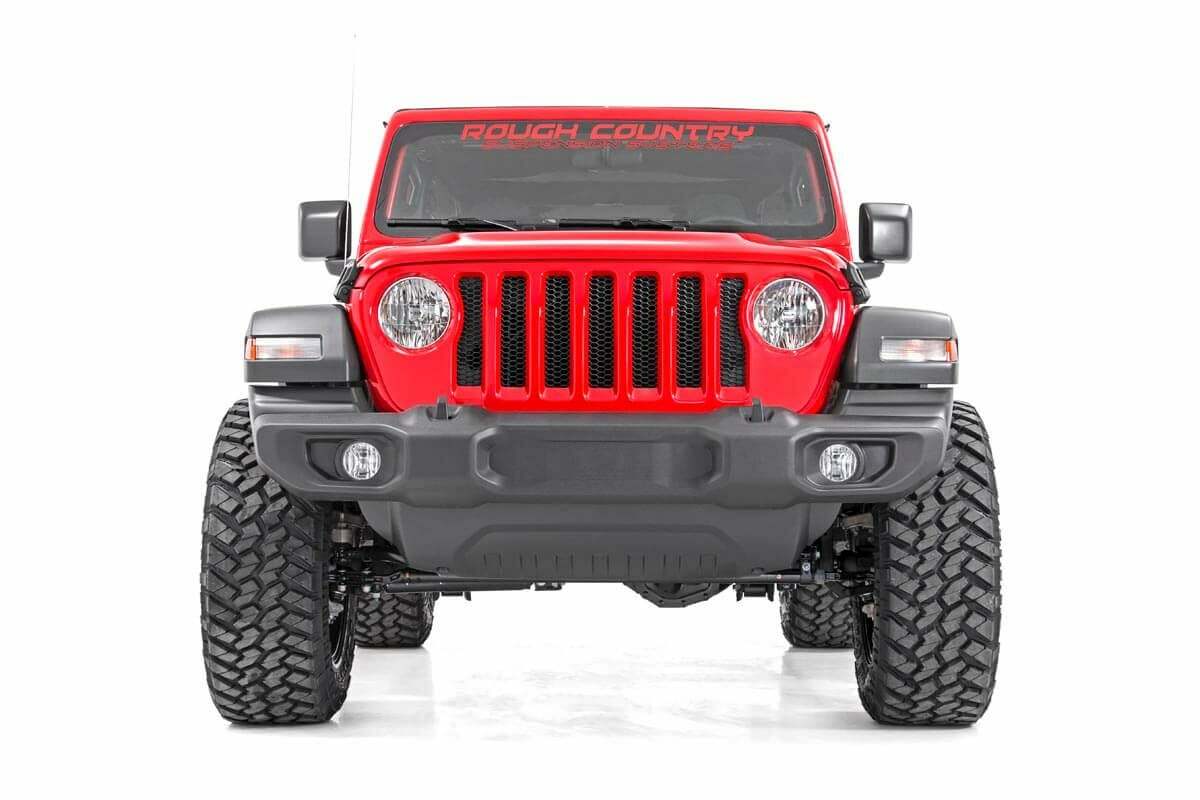 Lift kit for 2018-2023 Jeep Wrangler by Rough Country