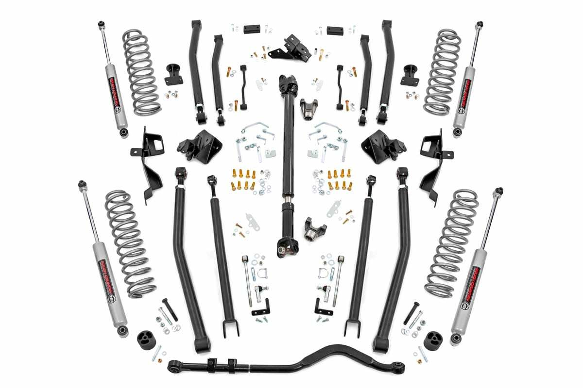 Suspension lift kit for 2018-2023 Jeep Wrangler JL by Rough Country