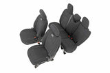 Seat covers for 2018-2024 Jeep Wrangler JL by Rough Country