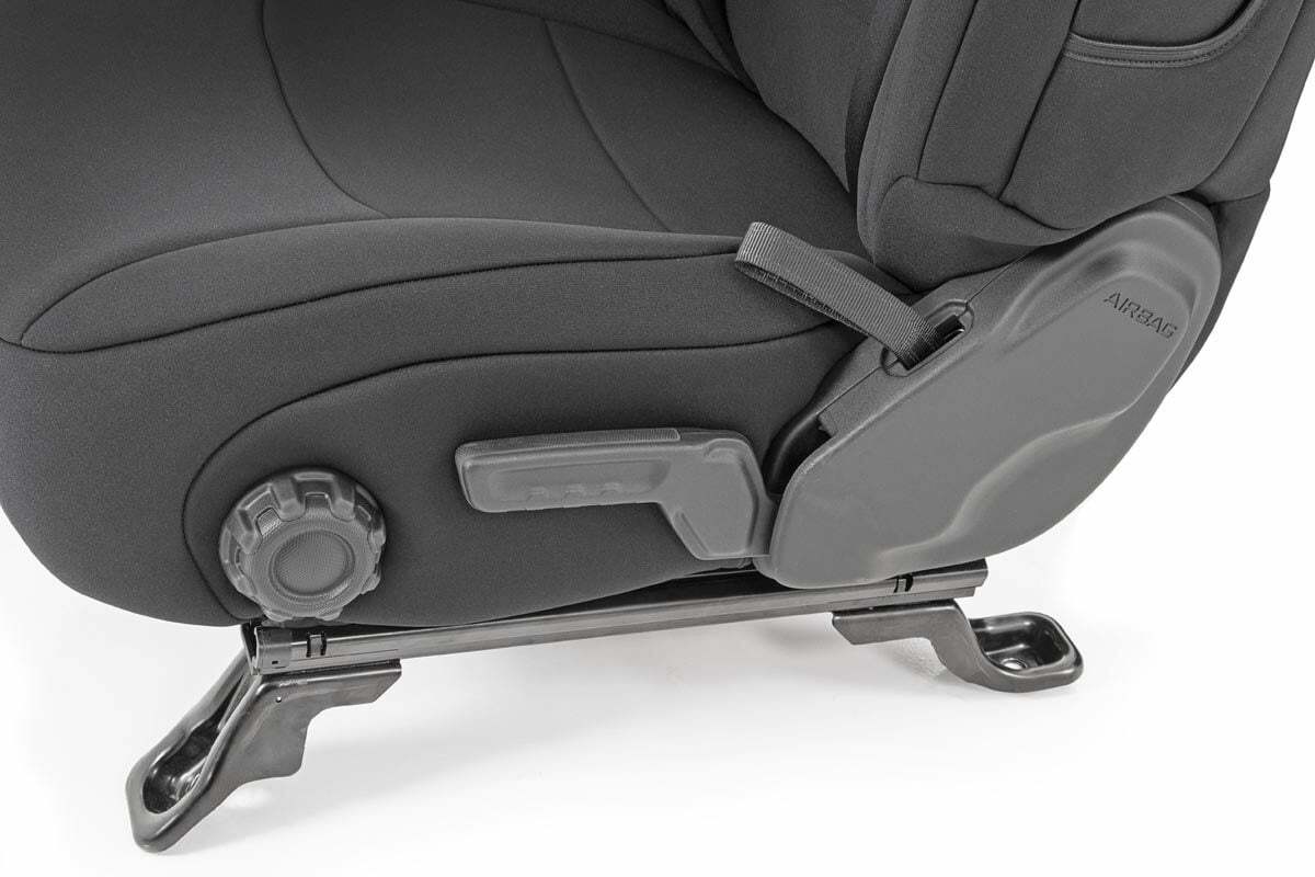 Seat covers for 2018-2024 Jeep Wrangler by Rough Country