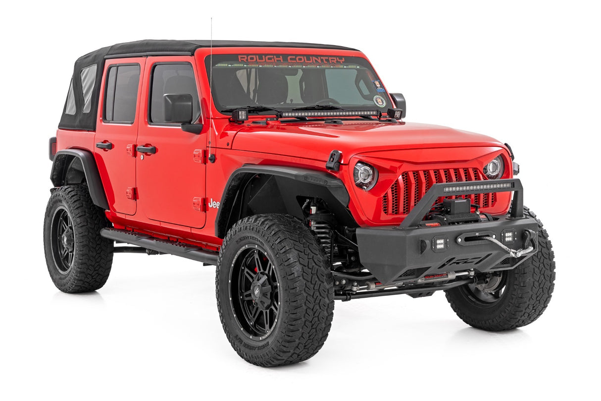 Steps for 2018-2024 Jeep Wrangler by Rough Country