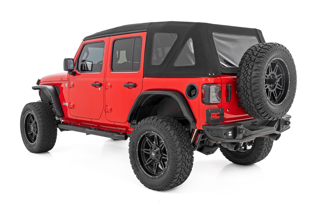 Steps for 2018-2024 Jeep Wrangler by Rough Country