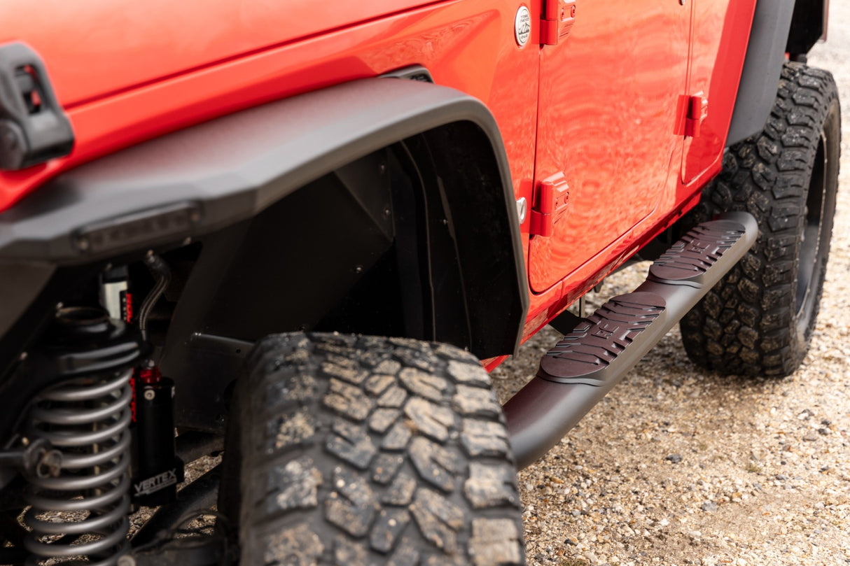 Steps for 2018-2024 Jeep Wrangler by Rough Country