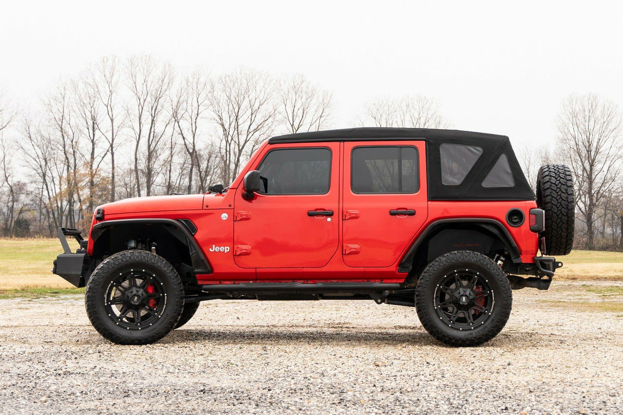 Steps for 2018-2024 Jeep Wrangler by Rough Country