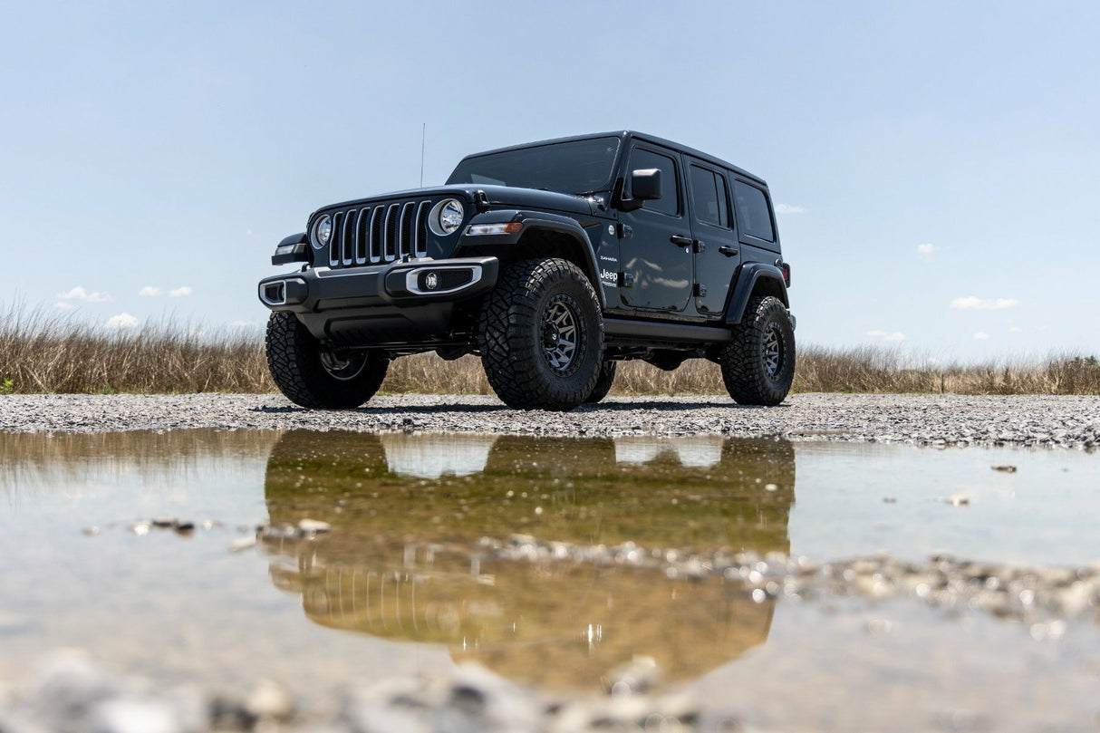Lift kit for 2024 Jeep Wrangler by Rough Country