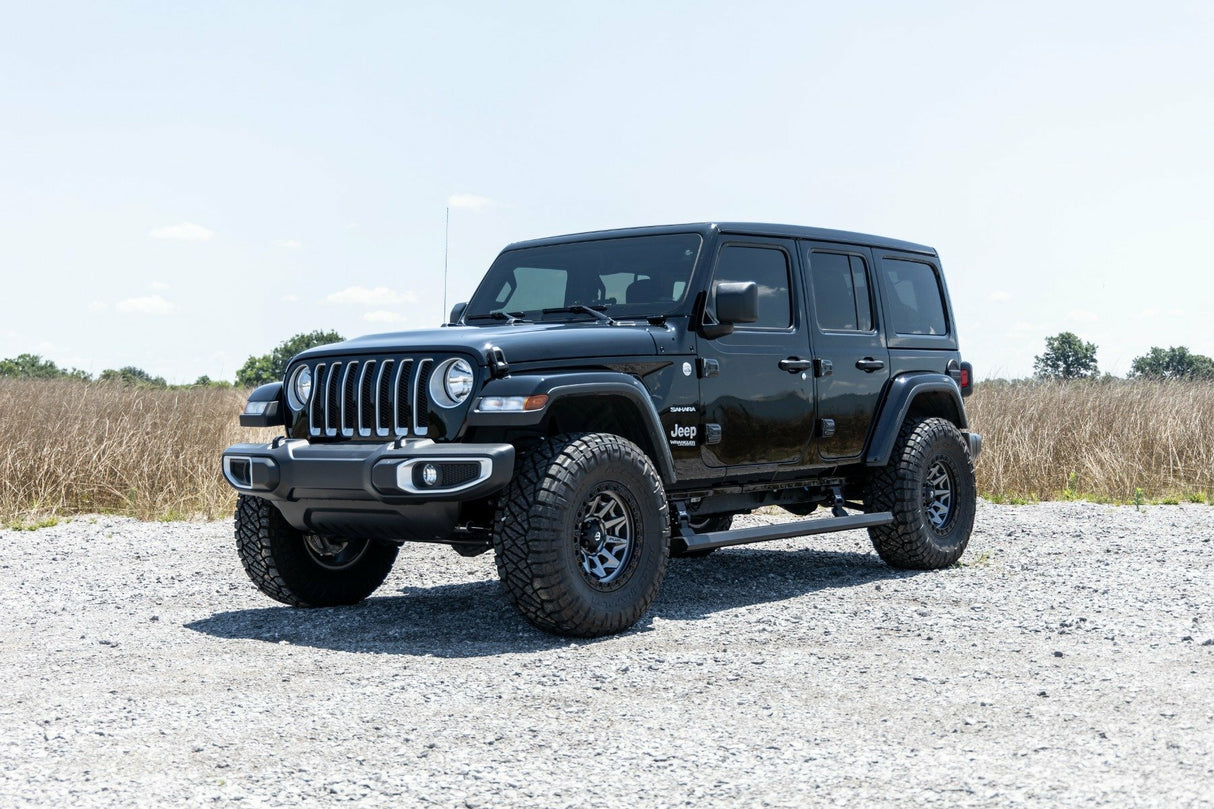 Lift kit for 2024 Jeep Wrangler by Rough Country
