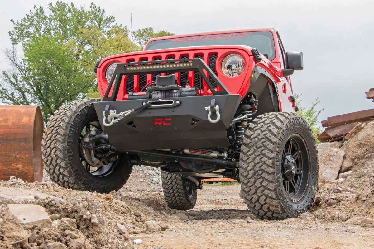 Lift kit for 2024 Jeep Wrangler by Rough Country