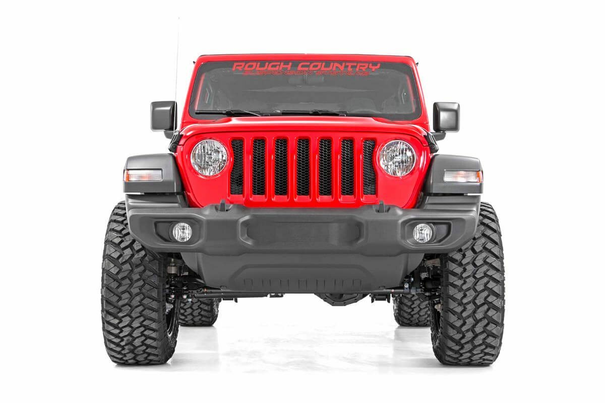Lift kit for 2018-2023 Jeep Wrangler by Rough Country
