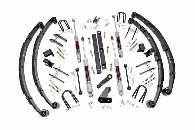 Suspension lift kit for 1987-1995 Jeep Wrangler by Rough Country