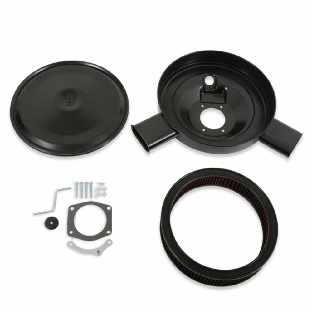 Holley Fits LS3-Style DBW Throttle Body - Cotton Gauze Element 120-521 black aluminum
