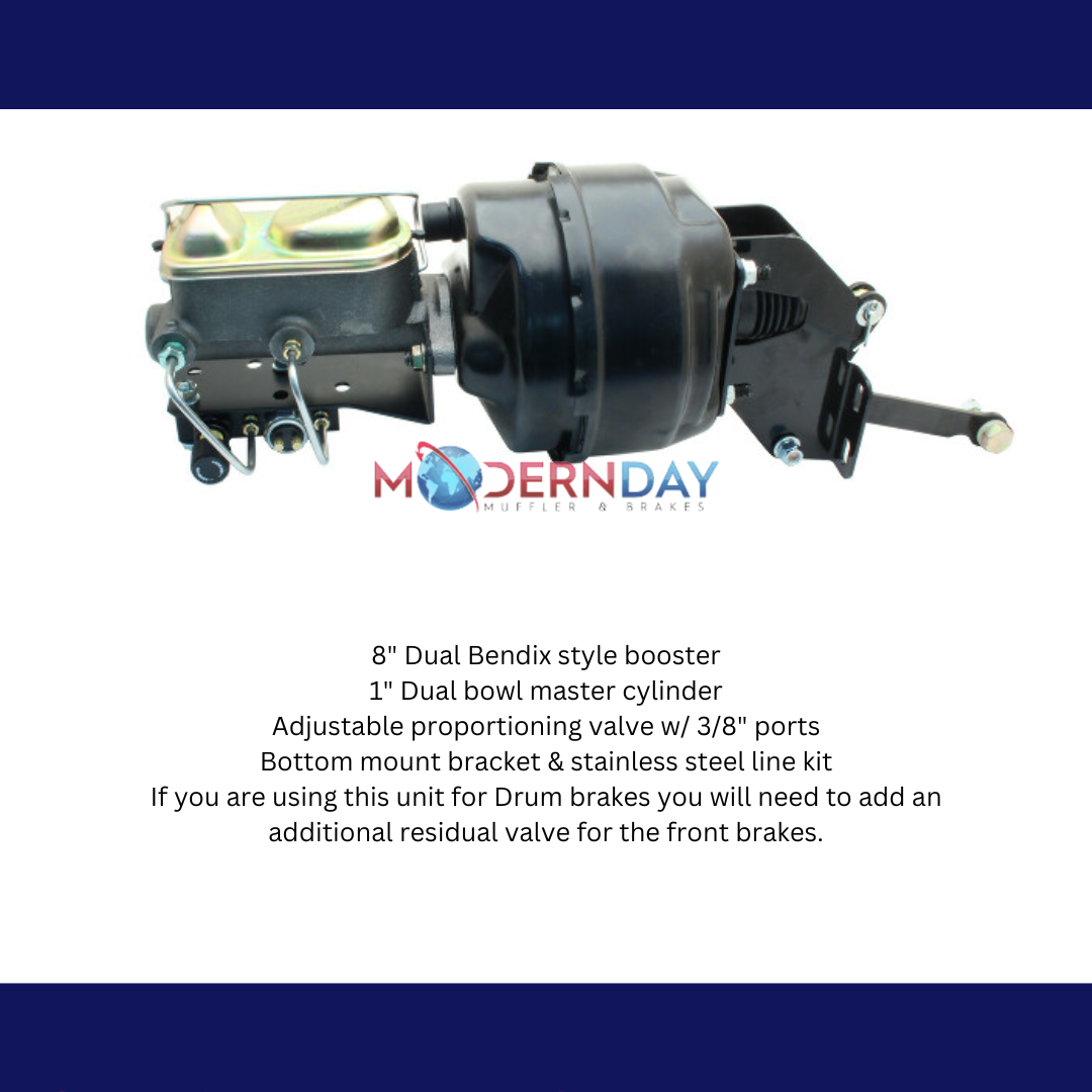 Mopar A, B, E Body Booster Conversion Kit MP-750 Brakes MBM