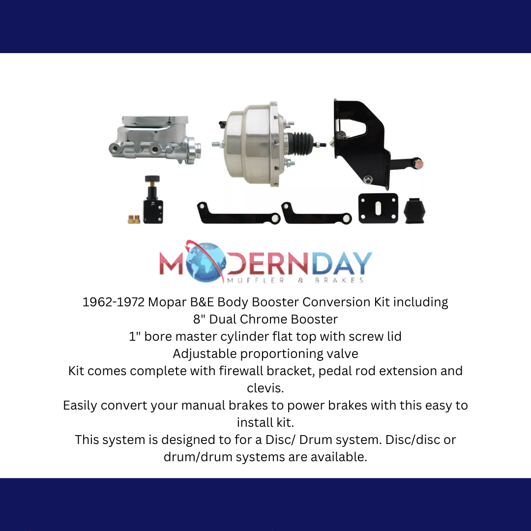 Mopar B&E Booster Conversion Kit MP-313 Brakes MBM
