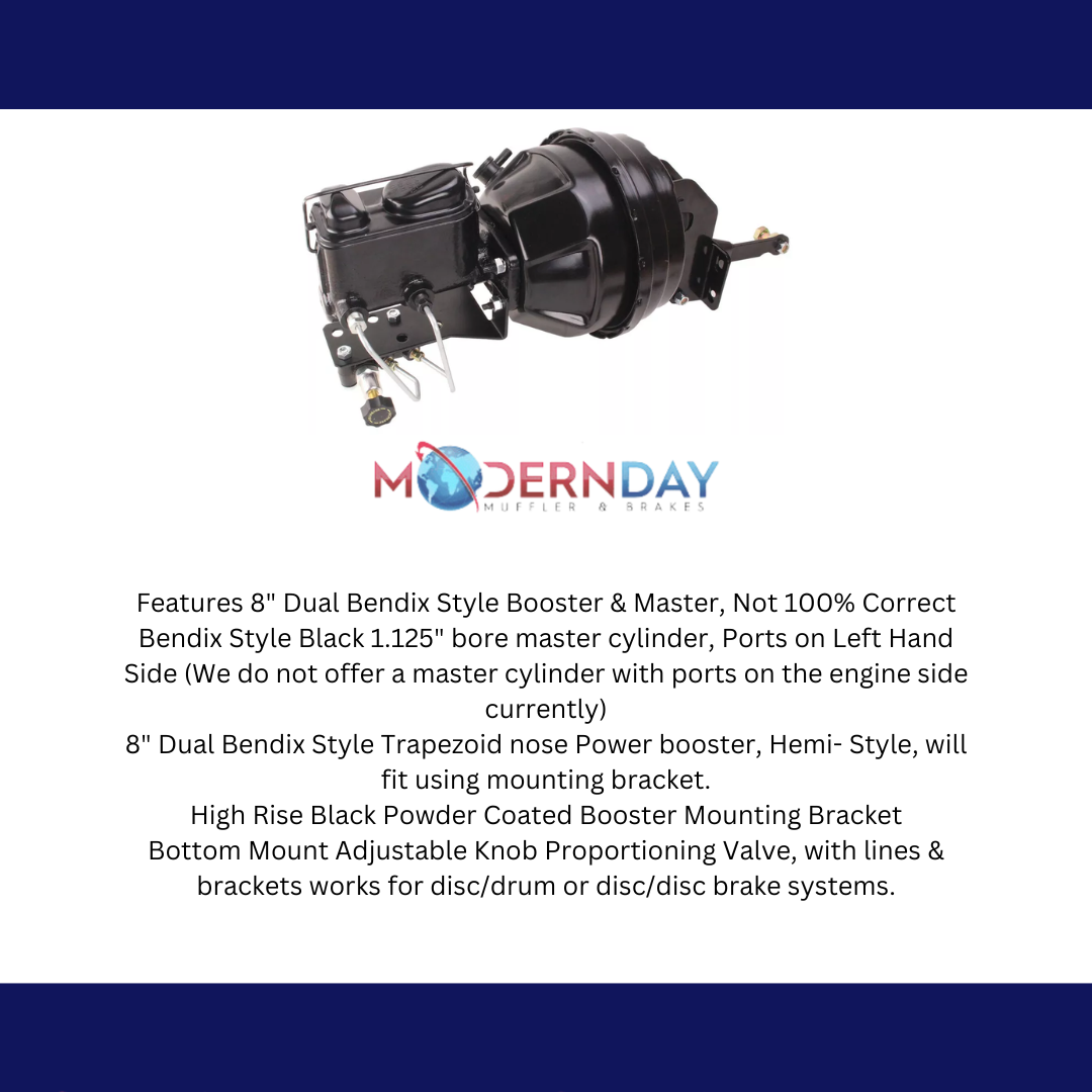 t Fits Mopar Universal B, E Body & Dodge Truck Trapezoid Booster Conversion MP-715 MBM Brakes