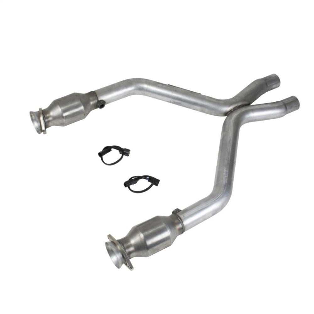 t Fits Mustang V6 Short Mid X Pipe W/ Converters For Use W/ 1642/0 Headers-1461 BBK Performance