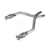 t Fits Mustang V6 Short Mid X Pipe W/ Converters For Use W/ 1642/0 Headers-1461 BBK Performance