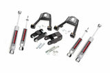 Fits Nissan D21 Hardbody Truck (86-94)/Truck (95-97) 1.5-2 Inch Lift Kit; 80530