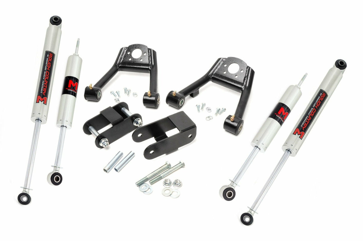 Fits Nissan D21 Hardbody Truck (86-94)/Truck (95-97) 1.5-2" Lift Kit; M1; 80540