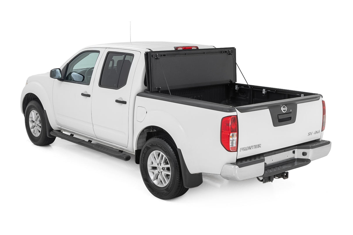 Fits Nissan Frontier (05-21) Hard Tri-Fold Flip Up Bed Cover 5' Bed 49520501