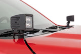 Fits Nissan Frontier(22-24) LED Light Ditch Mount 2" Black Pair Amber DRL 71067