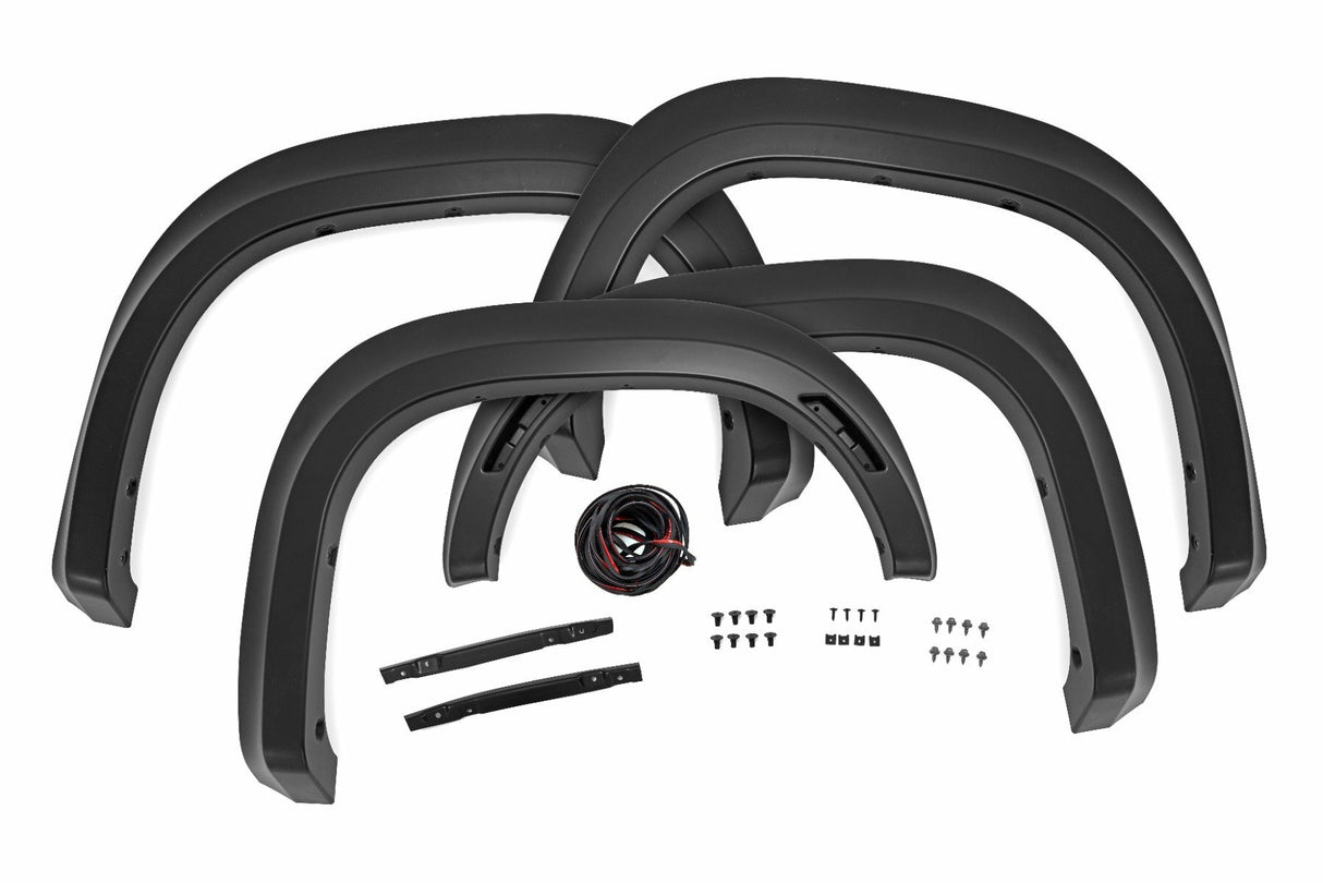 Fits Nissan Frontier 2WD/4WD (2022-2024) Fender Flares; Sport; S-N12200