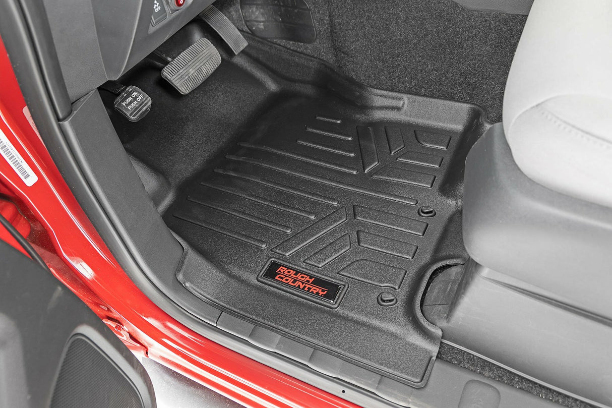 Floor mats for 2022-2024 Nissan Frontier by Rough Country