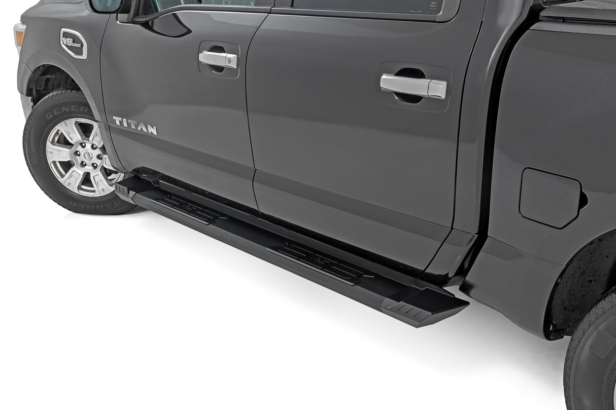Running boards for 2004-2024 Nissan Titan by Rough Country