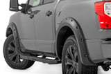 Fits Nissan Titan (2017-2024) Pocket Fender Flares KAD Gun Metal F-N101705A-KAD