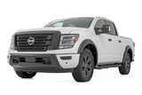 Fits Nissan Titan (2017-2024) Pocket Fender Flares KAD Gun Metal F-N101705A-KAD