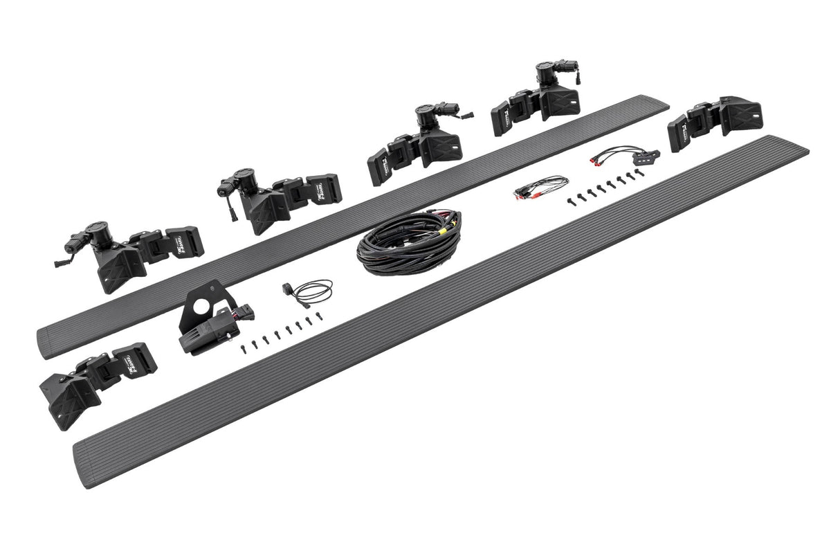 Running boards for 2017-2024 Nissan Titan by Rough Country