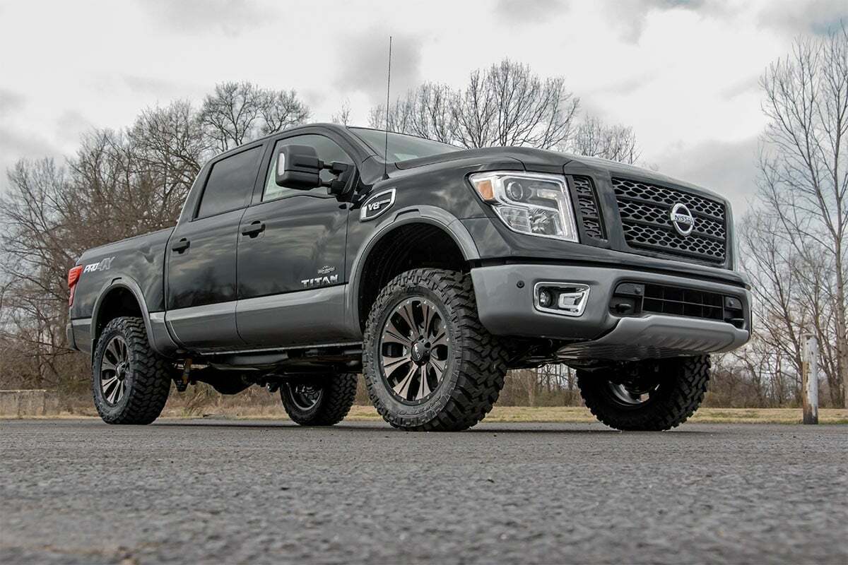 Lift kit for 2004-2024 Nissan Titan by Rough Country