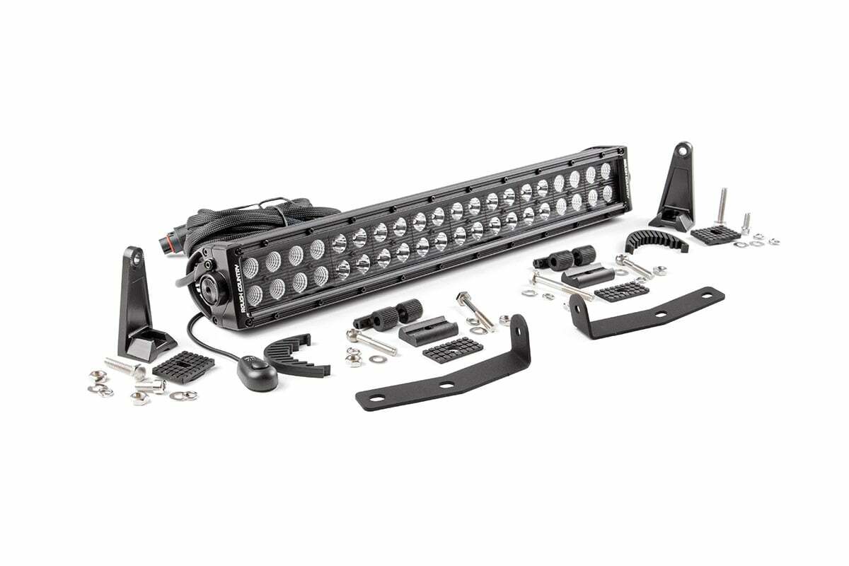 Led light bar for 2016-2024 Nissan Titan by Rough Country