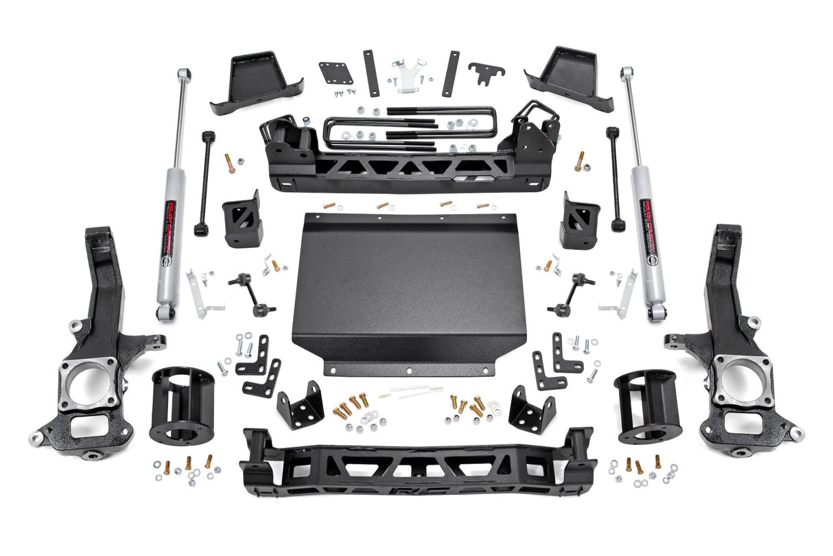 Suspension lift kit for 2016-2024 Nissan Titan by Rough Country