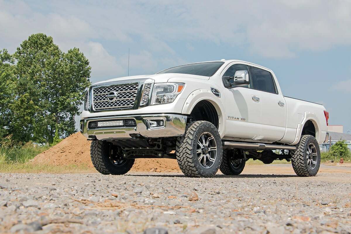 Lift kit for 2016-2024 Nissan Titan by Rough Country