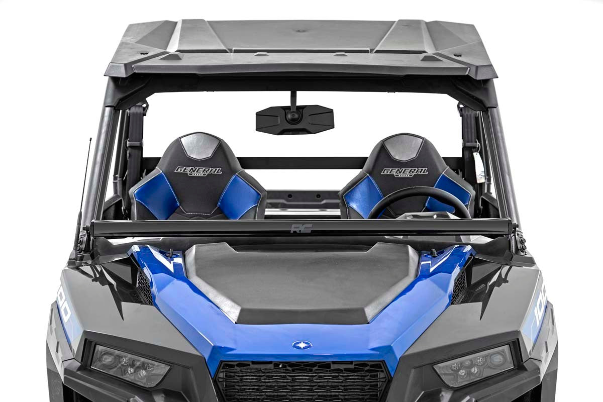 Fits Polaris General LED Light Lower Windshield 50" Black Single Row 93034