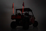 Fits Polaris General Whip Mount Bed 4' Multl-Color LED Whip Pair 93053