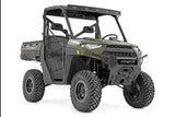 Fits Polaris Ranger XP 1000 LED Light Bumper Mount 12" Black Single DRL 93027