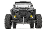 Fits Polaris RZR PRO XP LED Light; A Pillar Mount; 2" Black Pair;  DRL; 93080