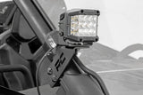 Fits Polaris RZR PRO XP LED Light; A Pillar Mount; 2" Black Pair;  DRL; 93080