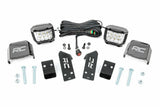 Fits Polaris RZR PRO XP LED Light A Pillar Mount 2" Chrome Pair Wide Angle 93078